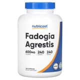 Nutricost, Fadogia Agrestis, 600 mg, 240 Capsules - Supply Center USA