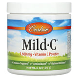 Carlson, Mild-C, Vitamin C Powder, 1,600 mg, 2.2 lb (1,000 g) - Supply Center USA