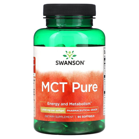 Swanson, MCT Pure, 1,000 mg , 90 Softgels - Supply Center USA