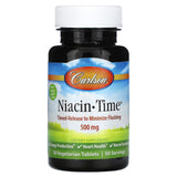 Carlson, Niacin-Time, 500 mg, 50 Vegetarian Tablets - Supply Center USA