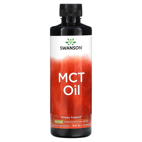 Swanson, MCT Oil, 16 fl oz (473 ml) - Supply Center USA