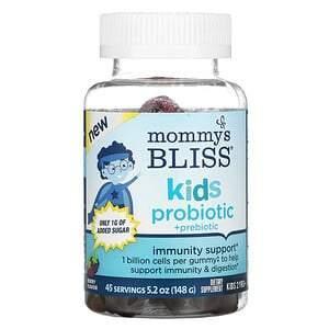 Mommy's Bliss, Kids Probiotic + Prebiotic, 2+ Yrs, Berry, 45 Gummies - Supply Center USA