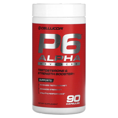 Cellucor, P6 Alpha Advanced , 90 Capsules - Supply Center USA