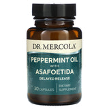 Dr. Mercola, Peppermint Oil with Asafoetida, 30 Capsules - Supply Center USA