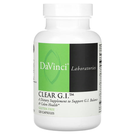 DaVinci Laboratories of Vermont, Clear G.I., 120 Capsules - Supply Center USA