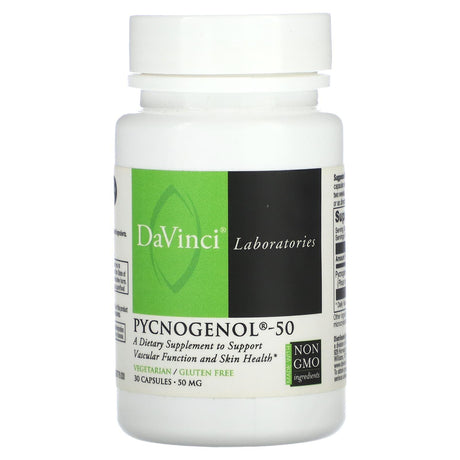 DaVinci Laboratories of Vermont, Pycnogenol-50, 50 mg, 30 Capsules - Supply Center USA