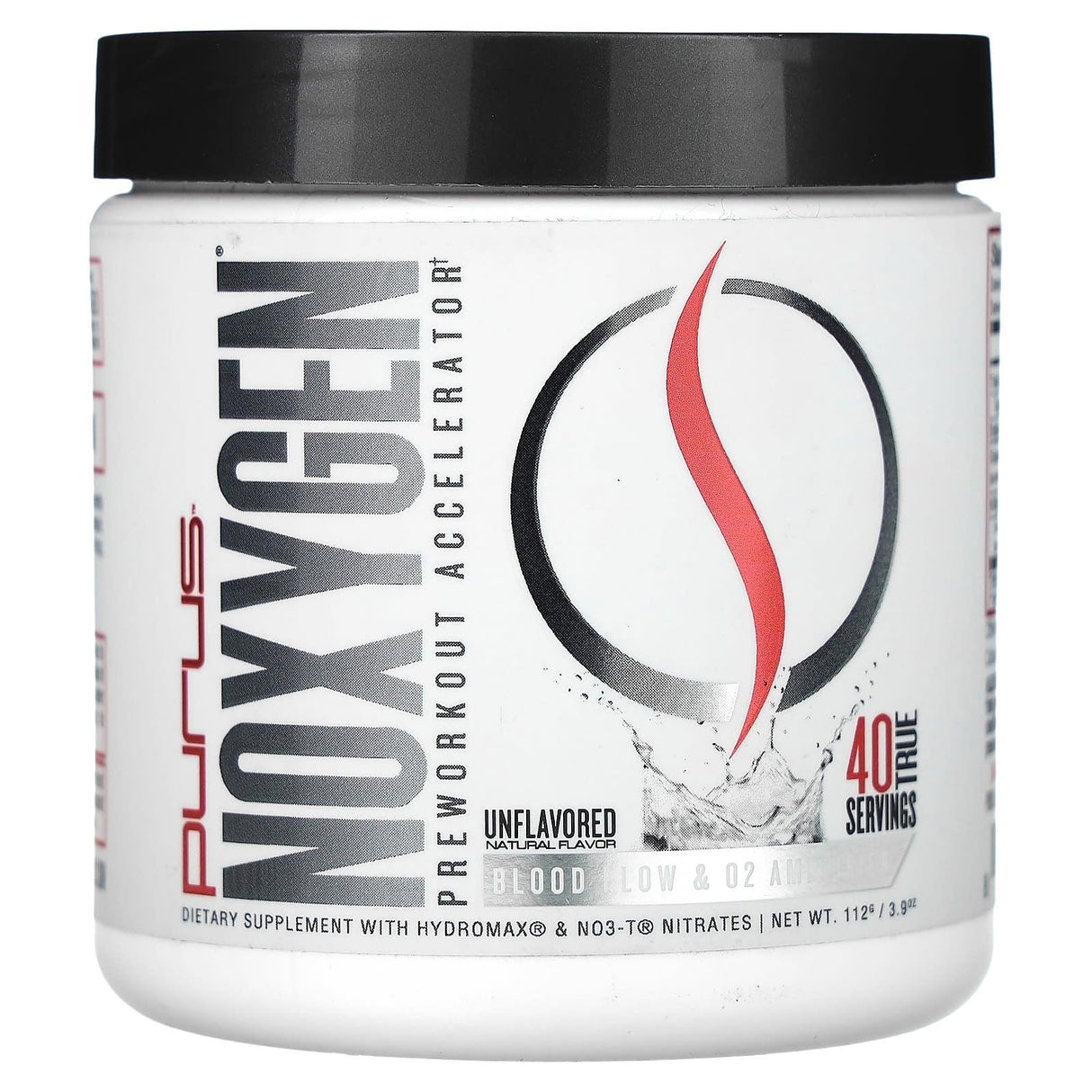 Purus Labs, Noxygen Preworkout Accelerator, Unflavored , 3.9 oz (112 g) - Supply Center USA