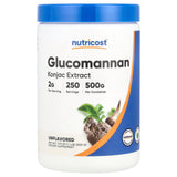 Nutricost, Glucomannan, Unflavored, 17.9 oz (500 g) - Supply Center USA