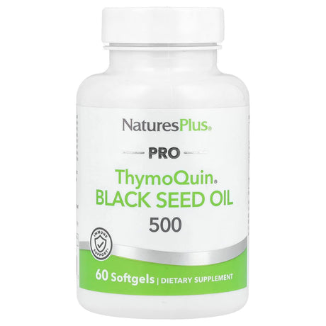 NaturesPlus, Pro ThymoQuin®, Black Seed Oil 500, 60 Softgels - Supply Center USA