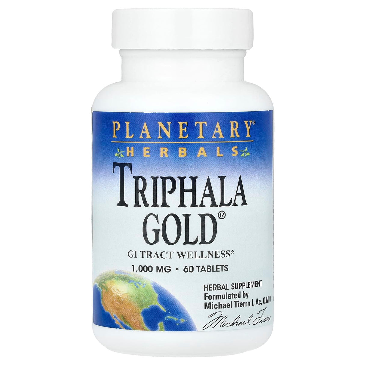 Planetary Herbals, Triphala Gold®, 60 Tablets - Supply Center USA