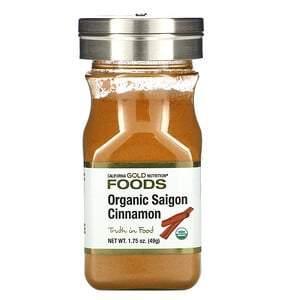 California Gold Nutrition, Organic Saigon Cinnamon, 1.75 oz (49g) - Supply Center USA