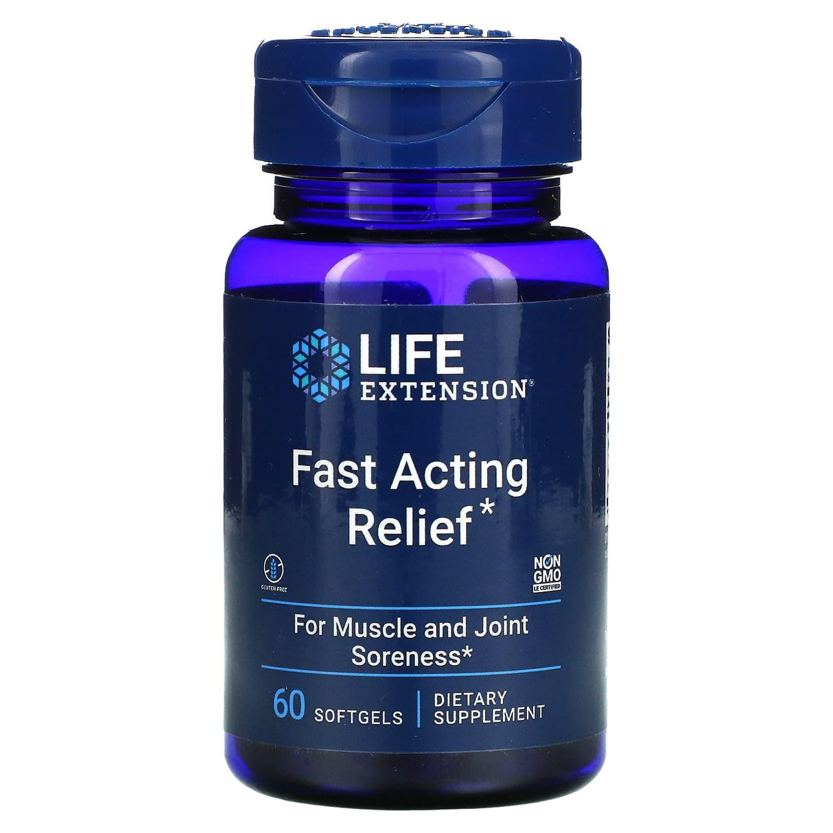 Life Extension, Fast Acting Relief, 60 Softgels - Supply Center USA