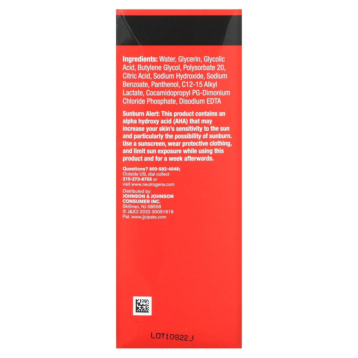 Neutrogena, Stubborn Texture, Liquid Exfoliating Treatment, Fragrance Free, 4.3 fl oz (127 ml) - Supply Center USA