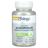 Solaray, Freeze Dried Acidophilus + Prebiotic Carrot Juice, 3 Billion CFU, 60 VegCaps - Supply Center USA