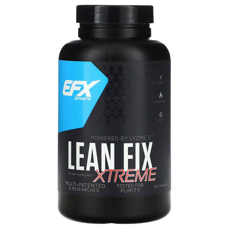 EFX Sports, Lean Fix Xtreme, 90 Capsules - Supply Center USA