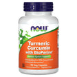 NOW Foods, Turmeric Curcumin with BioPerine, 90 Veg Capsules - Supply Center USA