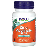 NOW Foods, Zinc Picolinate, 50 mg, 30 Veg Capsules - Supply Center USA