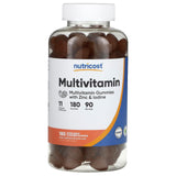 Nutricost, Multivitamin Gummies with Zinc & Iodine, Mixed Berry, 180 Gummies - Supply Center USA