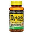 Mason Natural, Vitamin D3, 250 mcg (10,000 IU), 60 Softgels - Supply Center USA