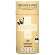 Patch, Kids, Natural Bamboo Strip Bandages with Coconut Oil, Abrasions & Grazes, Panda, 25 Eco Bandages - Supply Center USA