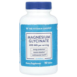 The Vitamin Shoppe, Magnesium Glycinate, 400 mg, 90 Tablets (200 mg per Tablet) - Supply Center USA