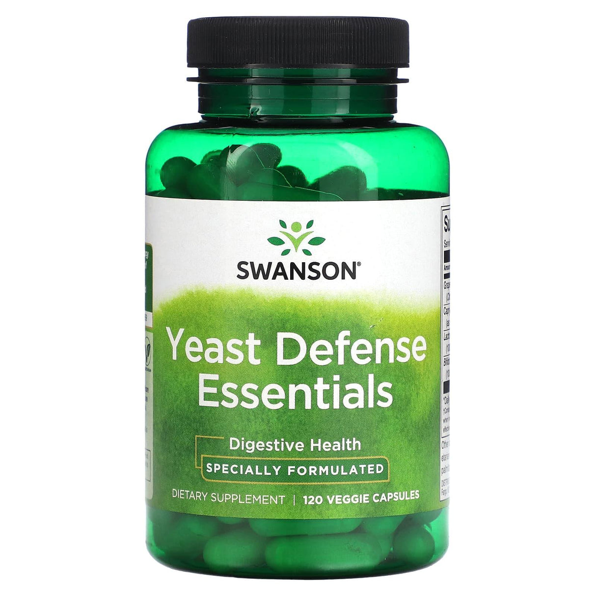 Swanson, Yeast Defense Essentials, 120 Veggie Capsules - Supply Center USA