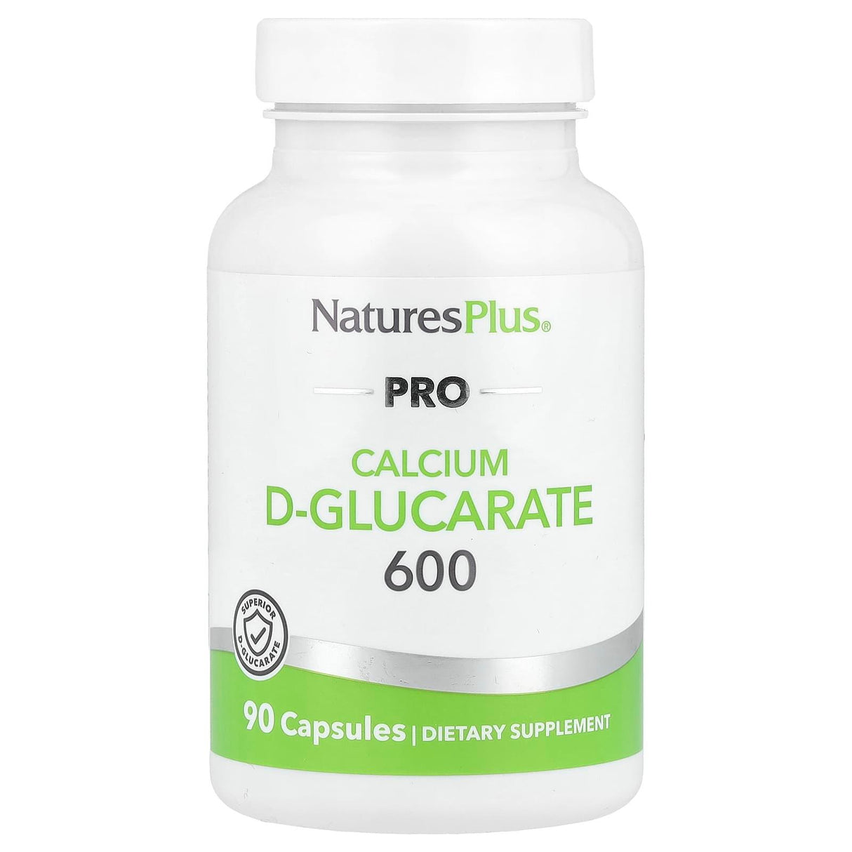 NaturesPlus, Pro Calcium D-Glucarate 600, 90 Capsules - Supply Center USA