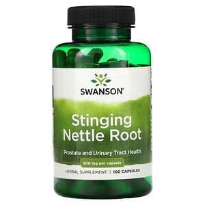 Swanson, Stinging Nettle Root, 500 mg, 100 Capsules - HealthCentralUSA