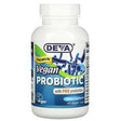 Deva, Premium Vegan Probiotic with FOS Prebiotic, 90 Vegan Caps - Supply Center USA