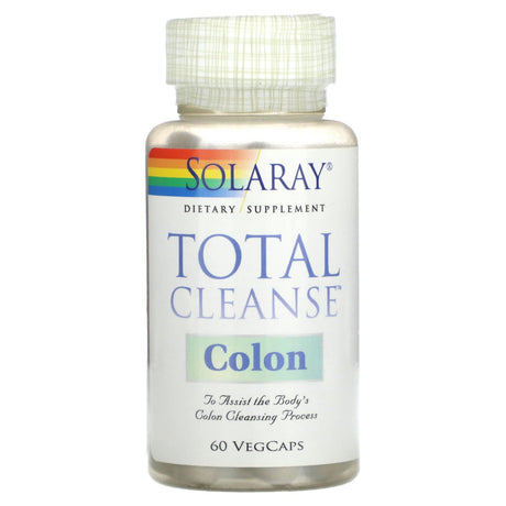 Solaray, Total Cleanse Colon, 60 Vegcaps - Supply Center USA