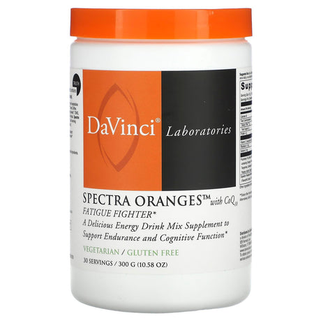 DaVinci Laboratories of Vermont, Spectra Oranges with CoQ10, 10.58 oz (300 g) - Supply Center USA