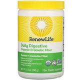 Renew Life, Daily Digestive Organic Prebiotic Fiber, 8.5 oz (240 g) - Supply Center USA