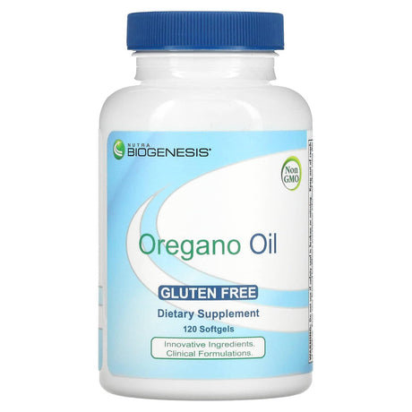 Nutra BioGenesis, Oregano Oil, 120 Softgels - Supply Center USA