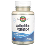 KAL, Acidophilus Probiotic-4, 100 VegCaps - Supply Center USA