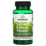 Swanson, Turmeric & Black Pepper, 60 Veggie Capsules - Supply Center USA