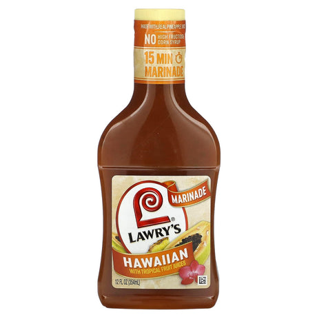 Lawry's, Marinade, Hawaiian With Tropical Fruit Juices, 12 fl oz (354 ml) - Supply Center USA