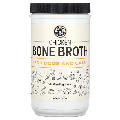 Left Coast Performance, Chicken Bone Broth, For Dogs and Cats, 8 oz (227 g) - Supply Center USA