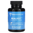 Real Mushrooms, RealRest, Mushrooms + Herbs, 60 Capsules - Supply Center USA