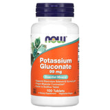 NOW Foods, Potassium Gluconate, 99 mg, 100 Tablets - Supply Center USA