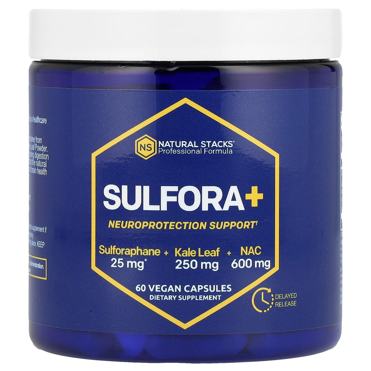 Natural Stacks, Sulfora+, 60 Vegan Capsules - Supply Center USA