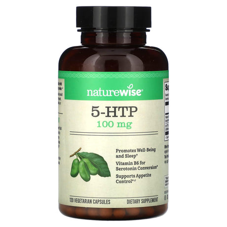 NatureWise, 5-HTP, 100 mg, 120 Vegetarian Capsules - Supply Center USA