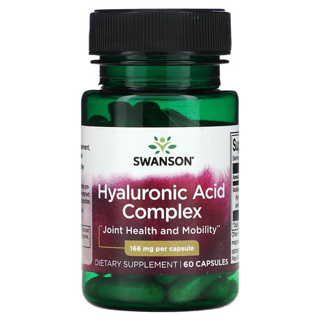 Swanson, Hyaluronic Acid Complex, 83 mg , 60 Capsules - Supply Center USA