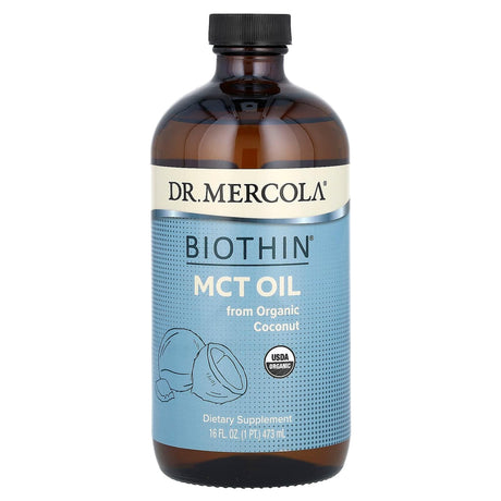 Dr. Mercola, Biothin, MCT Oil, 16 fl oz (473 ml) - Supply Center USA