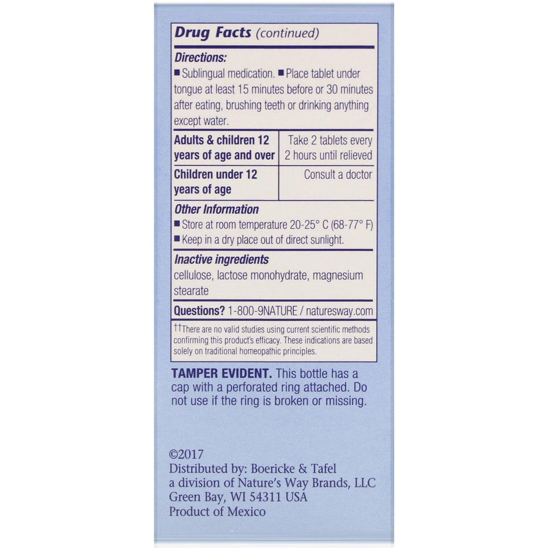 Boericke & Tafel, Bronchial & Breathing Aide, 100 Tablets - HealthCentralUSA