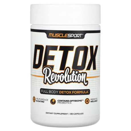 MuscleSport, Detox Revolution, 90 Capsules - Supply Center USA