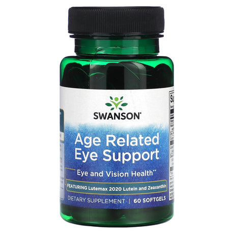 Swanson, Age Related Eye Support, 60 Softgels - Supply Center USA