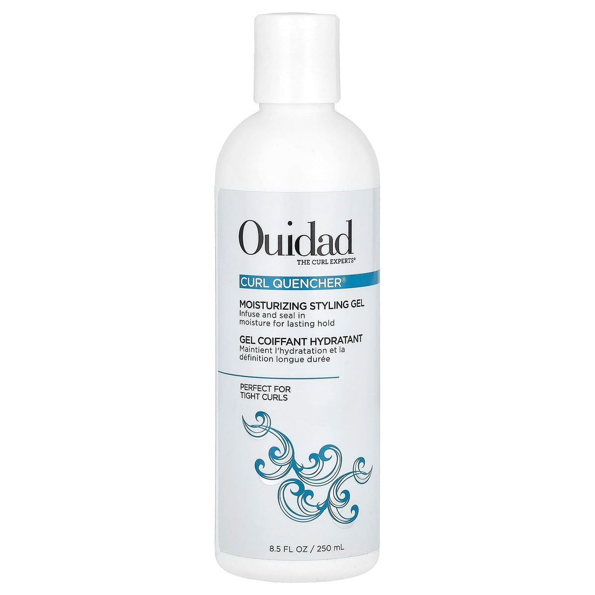 Ouidad, Curl Quencher®, Moisturizing Styling Gel, 8.5 fl oz (250 ml) - Supply Center USA