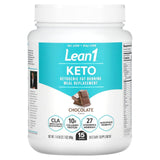 Lean1, Keto, Ketogenic Fat Burning Meal Replacement, Chocolate, 1.4 lb (645 g) - Supply Center USA