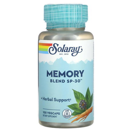 Solaray, Memory Blend SP-30, 100 VegCaps - Supply Center USA