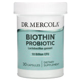 Dr. Mercola, Biothin Probiotic, Lactobacillus Gasseri, 10 Billion CFU, 30 Capsules - Supply Center USA